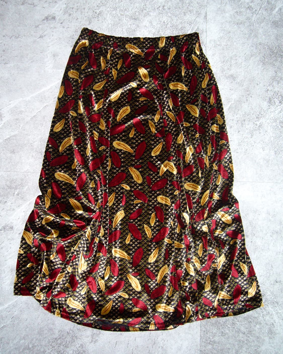 Leaf Printing Skirt 상품이미지2