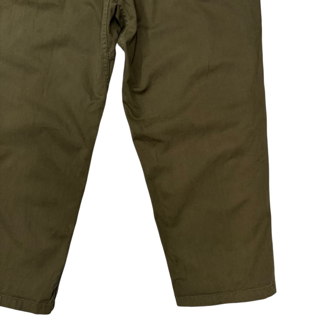 그라미치 카키 루즈 테이퍼드 팬츠 L 상품이미지6