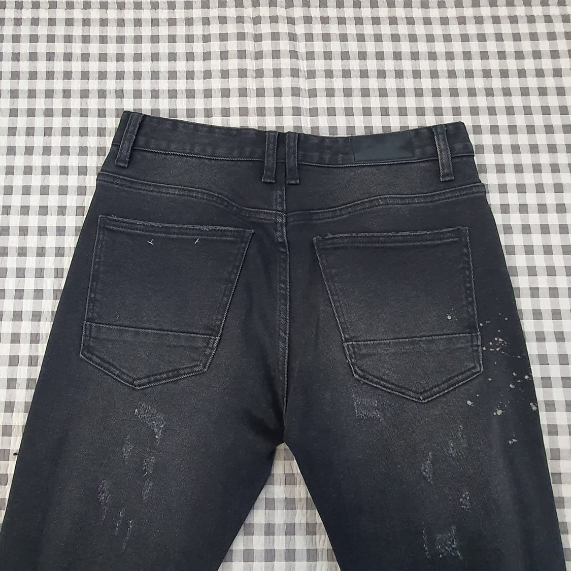 Smoke Rise 스모크라이즈 스키니핏 부츠컷 청바지 남자30 상품이미지5