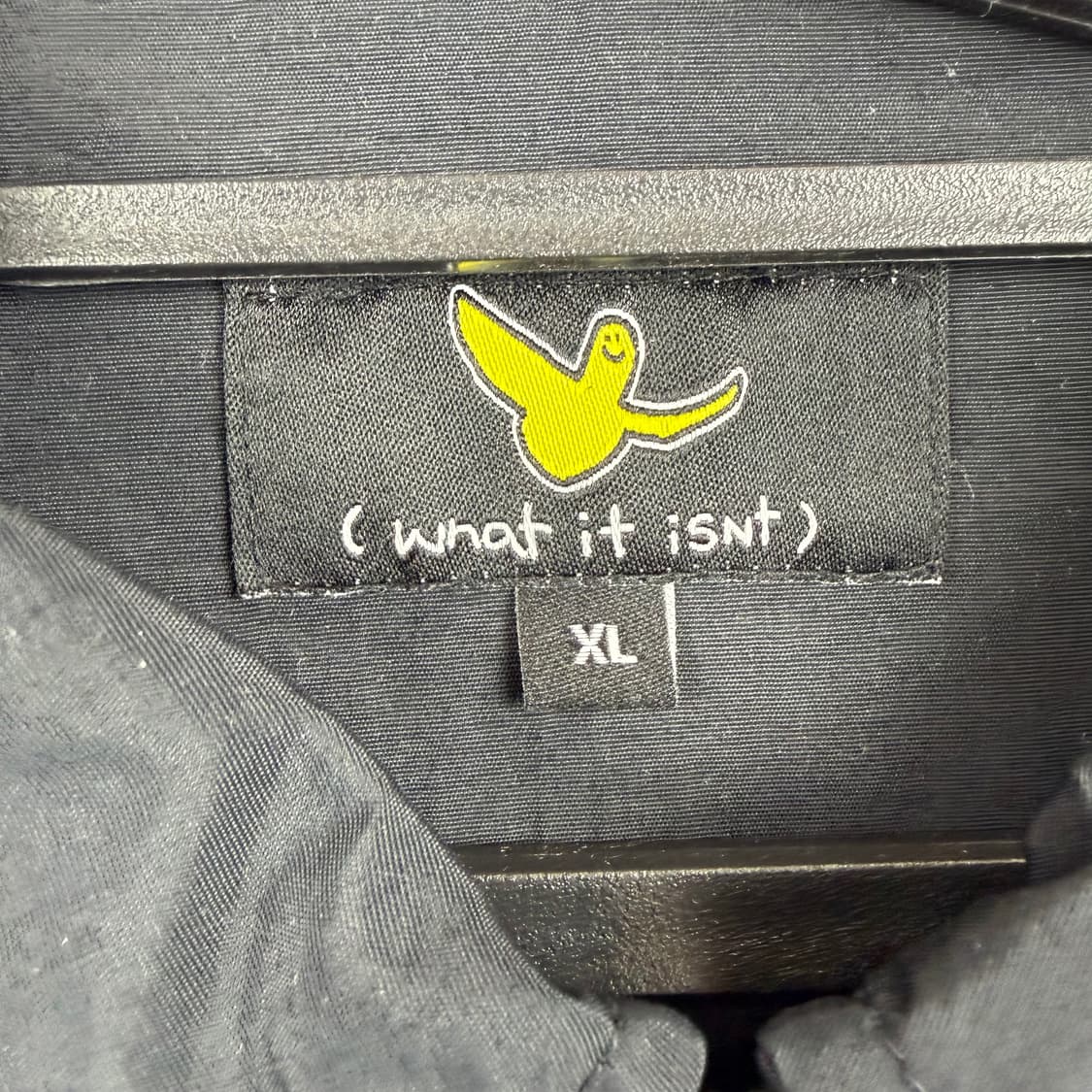 (XL) 와릿이즌 나일론 반팔 아노락 블랙 상품이미지3