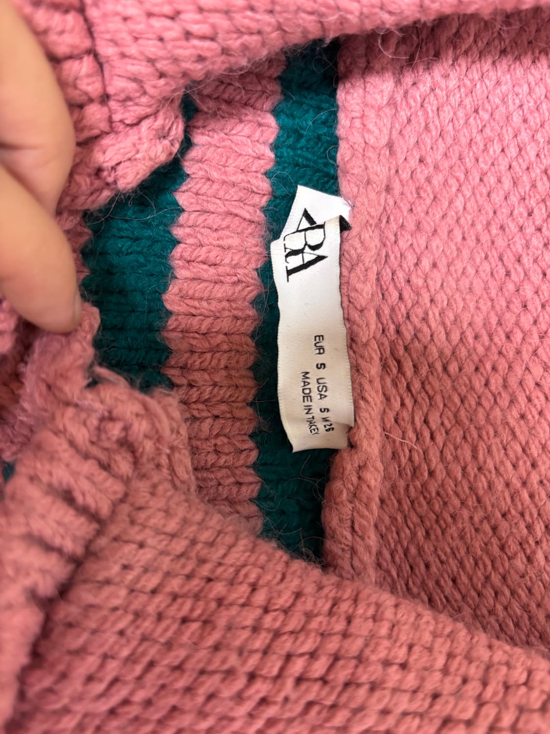 자라 ZARA 줄무늬 니트 S 상품이미지4