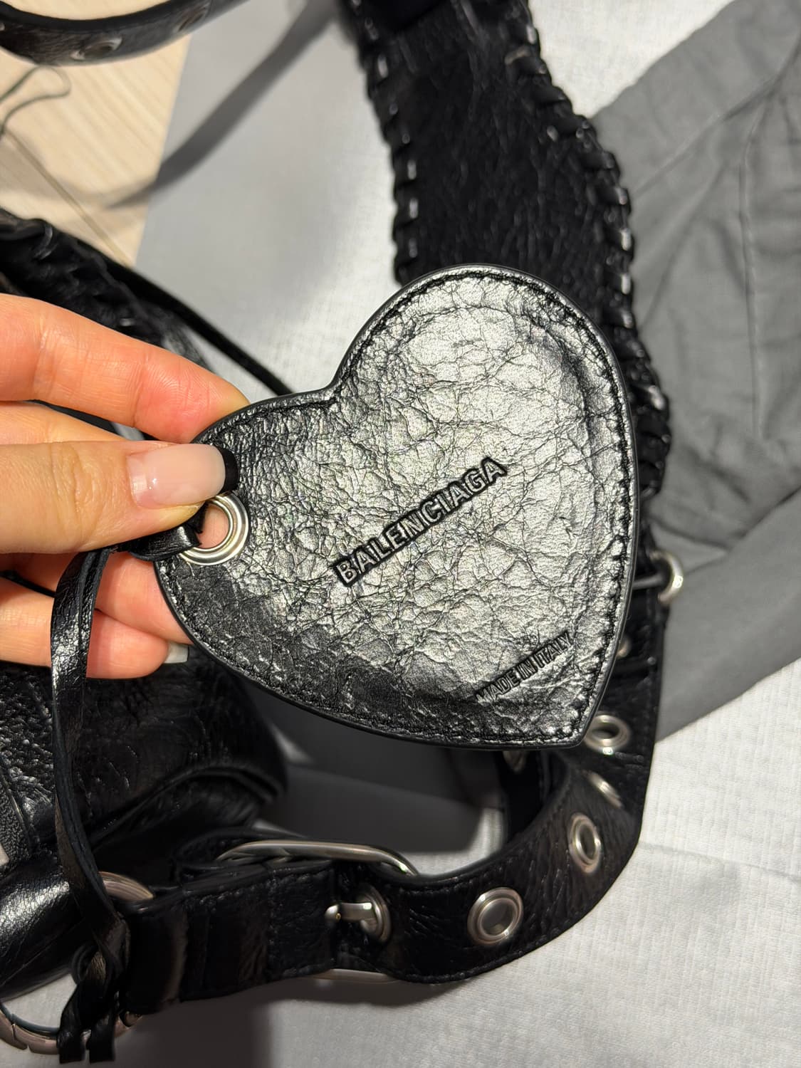 발렌시아가 르카골 미니 더플백 블랙 (상태최최고,쇼핑백,더스트백) 상품이미지5