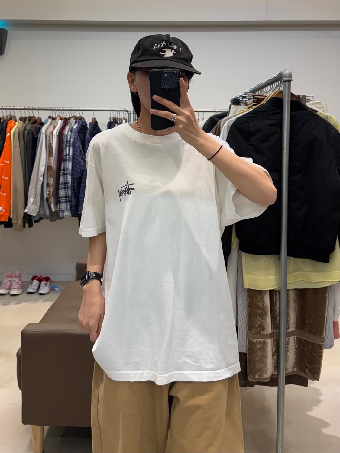 스투시 베이직 로고 반팔 상품이미지5