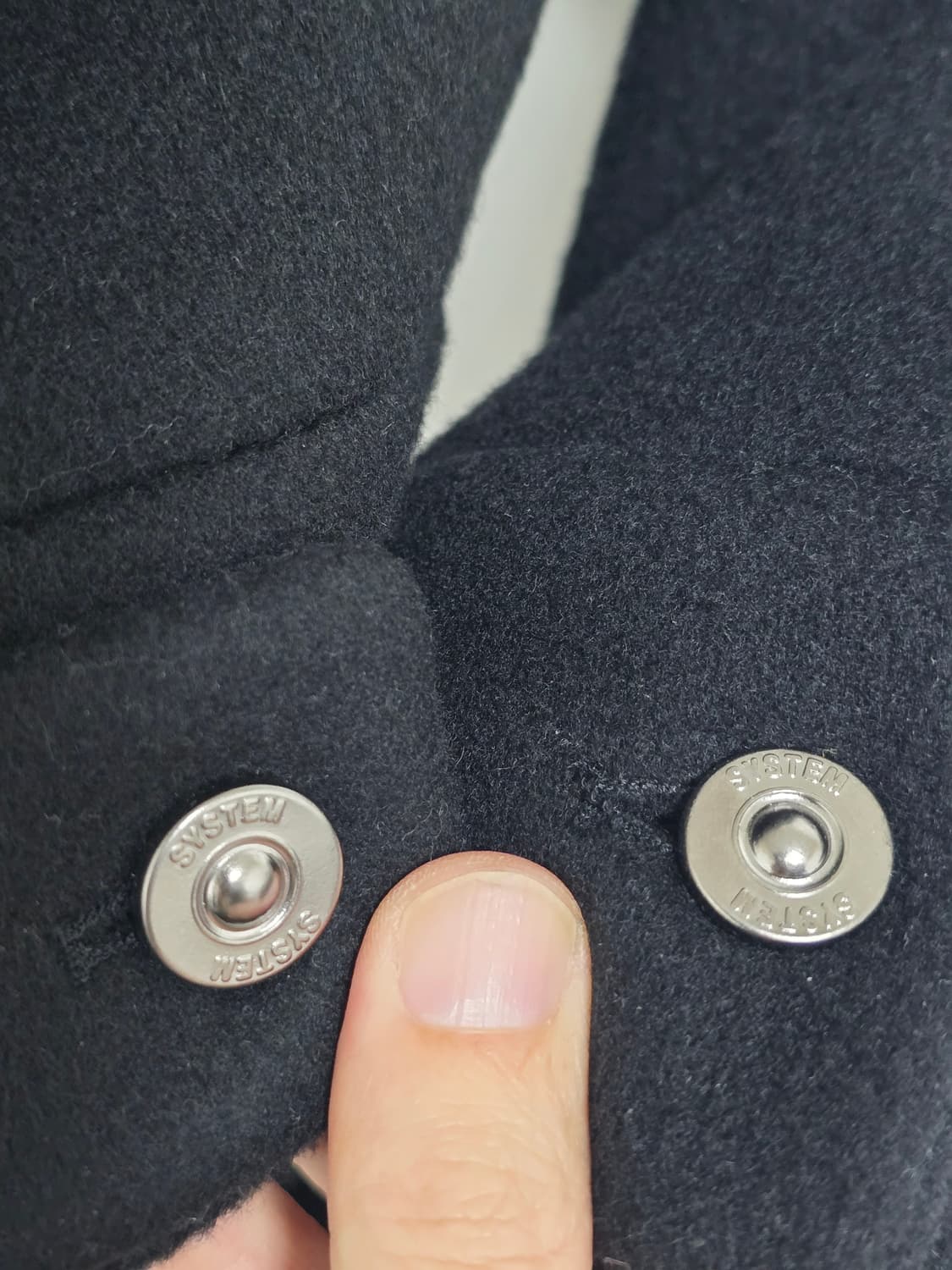 SYSTEM 시스템옴므 남성 울자켓 100-175 상품이미지4