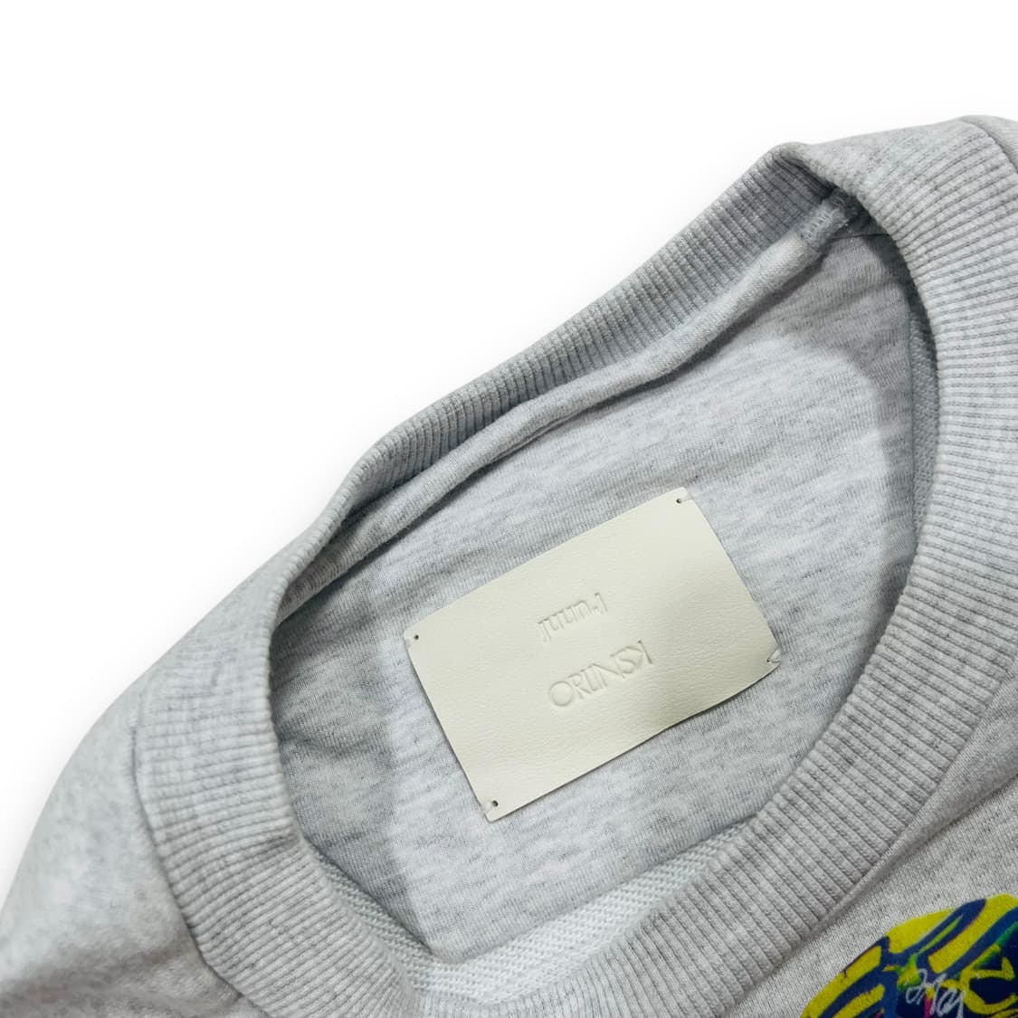 준지 x 올린스키 그래피티 킹콩 그레이 맨투맨 상품이미지6