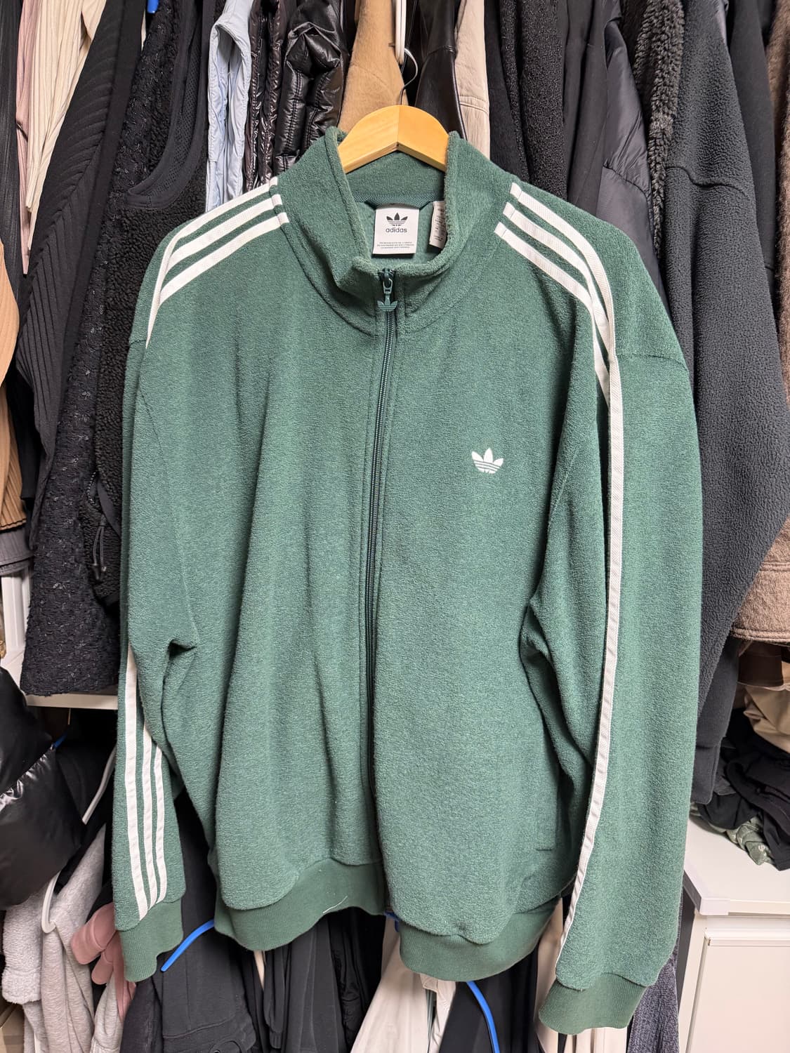 [xl/m] 아디다스 adidas 부클 팬트 자켓 셋업 상품이미지2