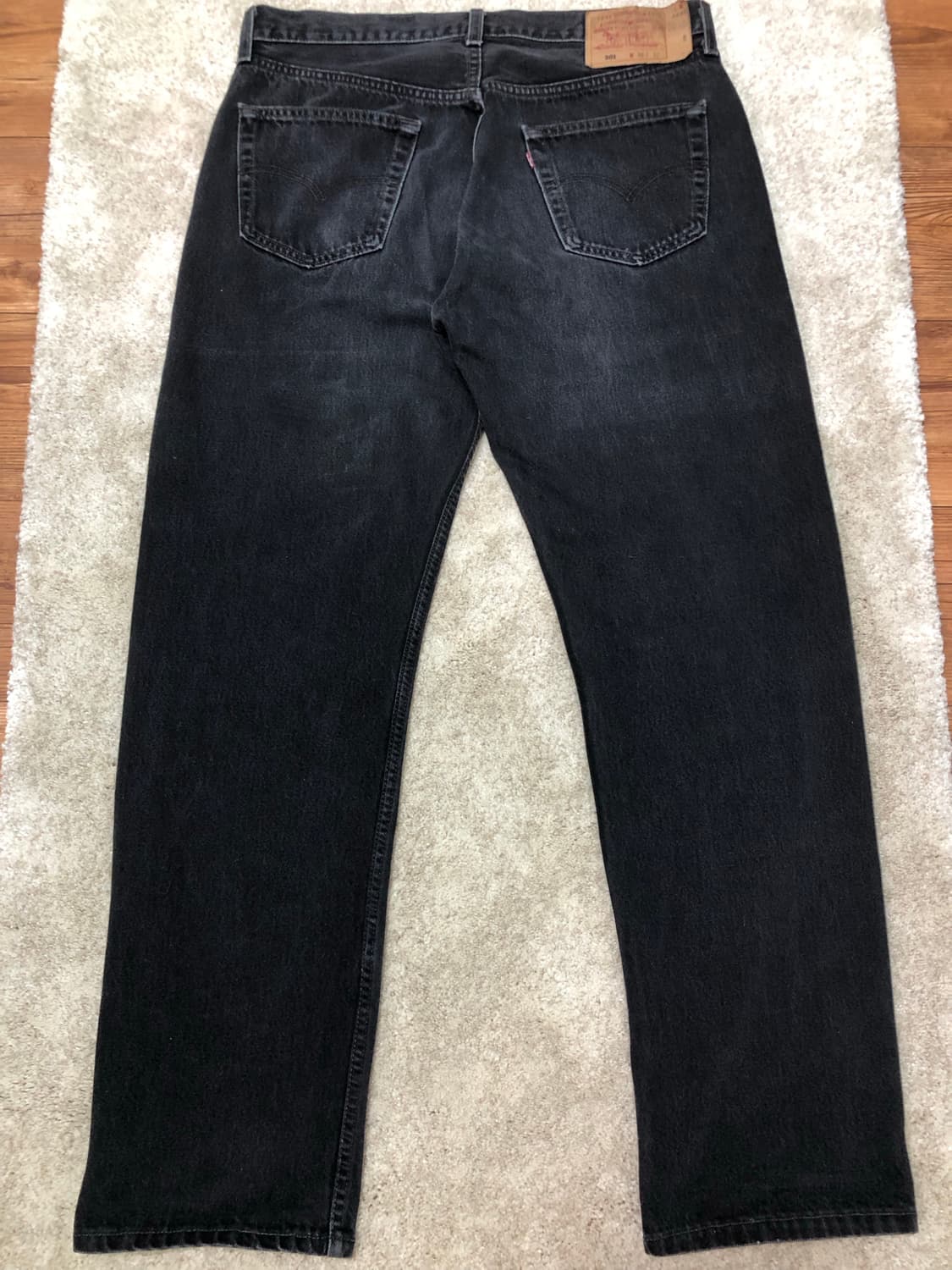 90s 빈티지 리바이스 501 블랙(흑청) USA 상품이미지4