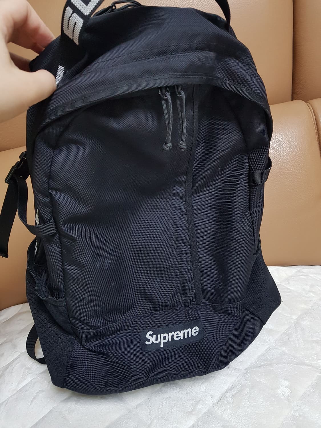 슈프림 백팩 블랙 18SS 상품이미지10