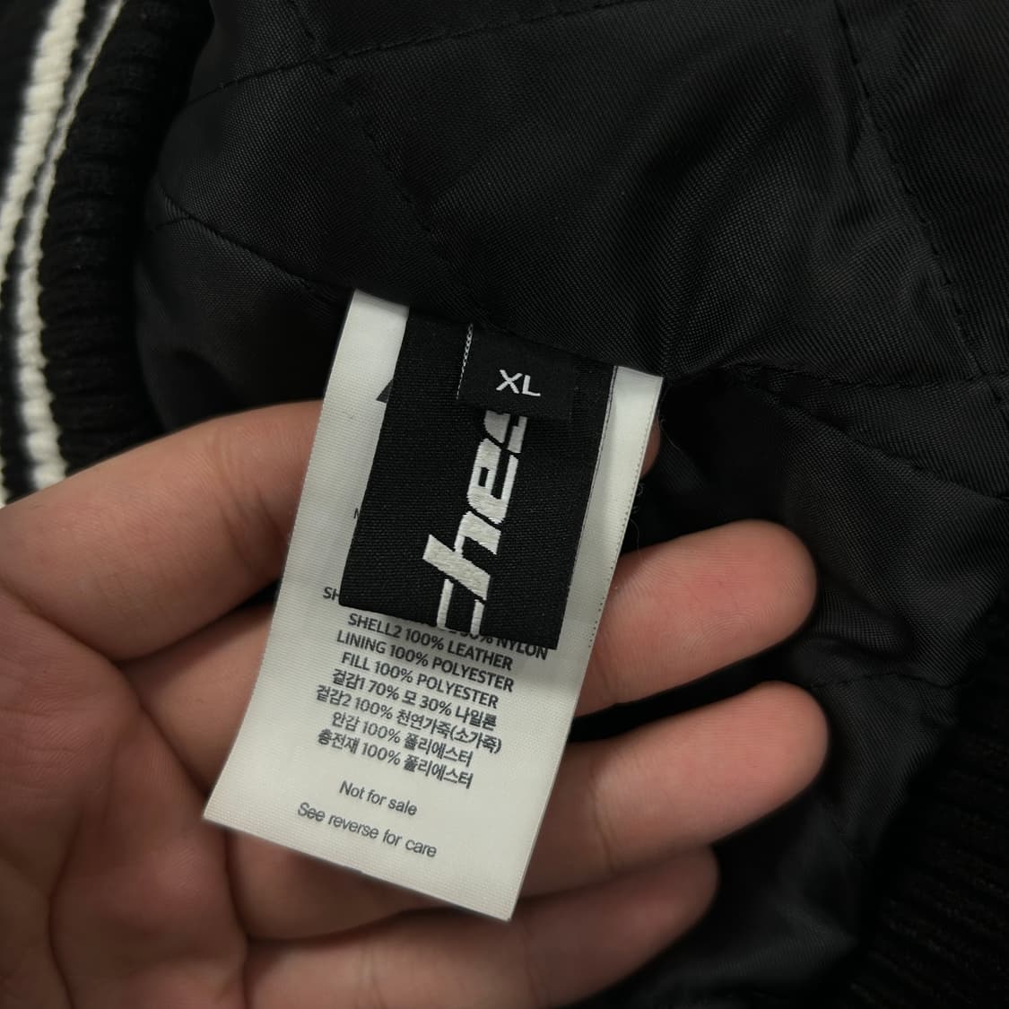 피치스 X 슈퍼바이브 바시티자켓(XL) 상품이미지7