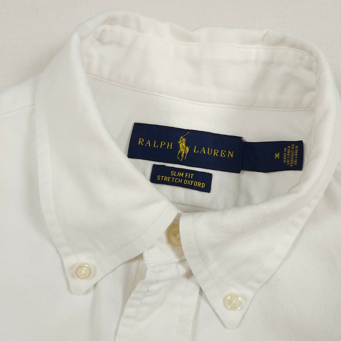 M(95) 폴로 랄프로렌 슬림핏 옥스포드 셔츠 상품이미지4