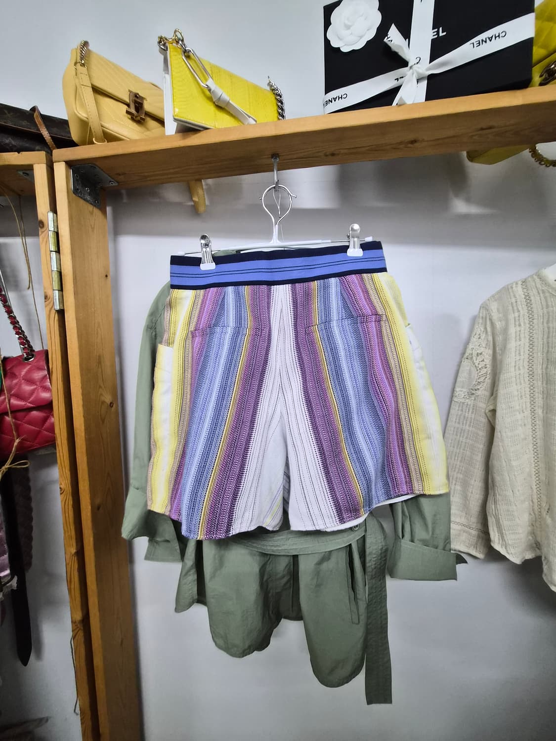 듀엘 바스락 숏 트렌치점퍼. 듀엘 코튼 반바지 상품이미지8