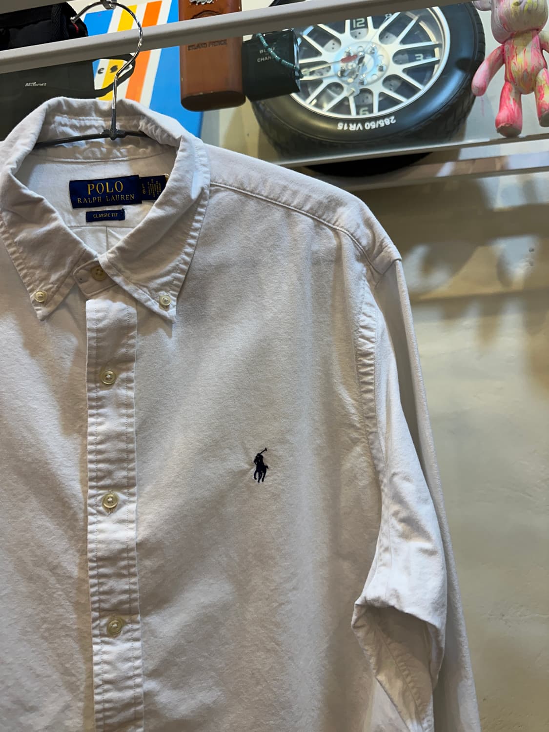 폴로 랄프로렌 옥스포드 셔츠 화이트 L 상품이미지2