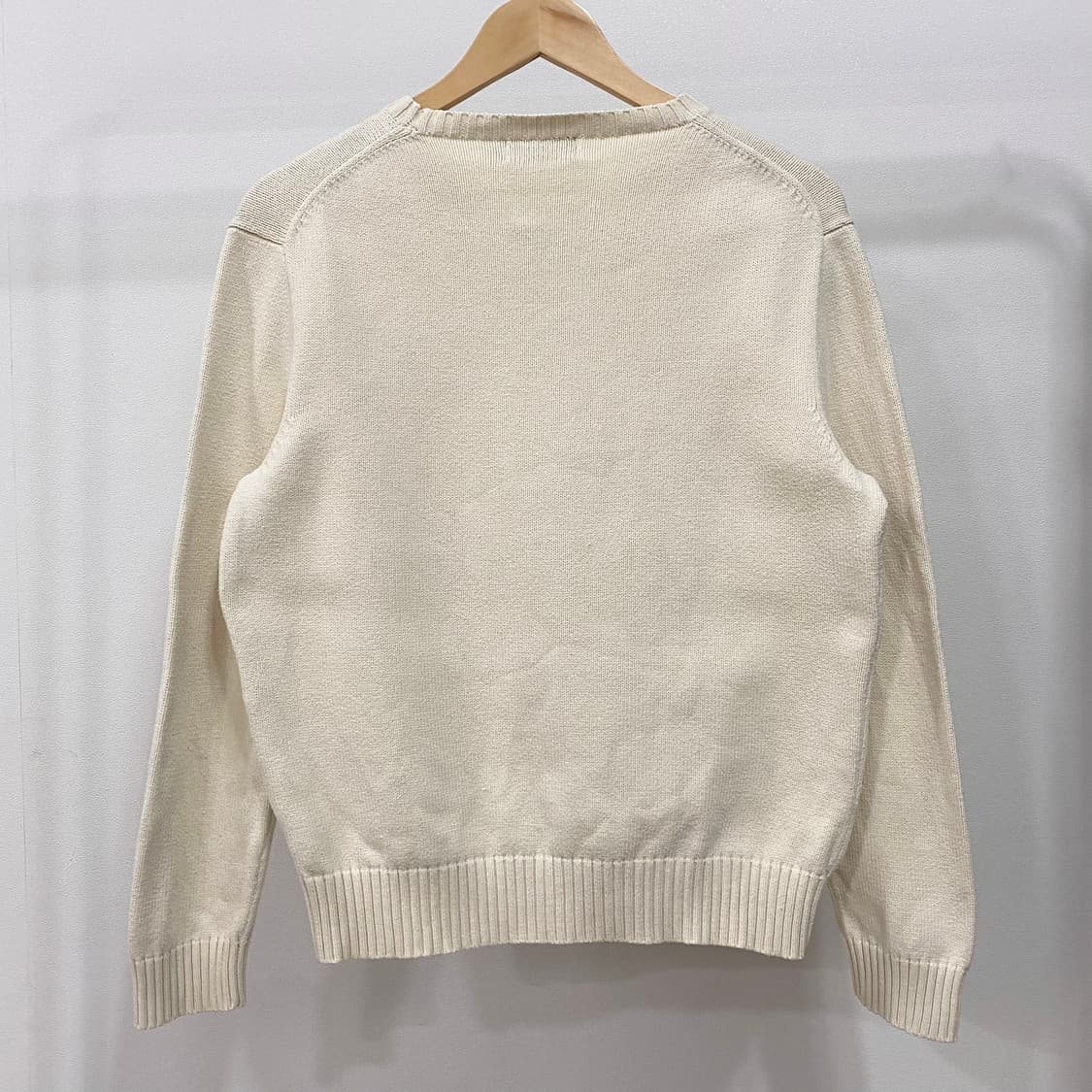 폴로 랄프로렌 신형 코튼 니트 아이보리 상품이미지2