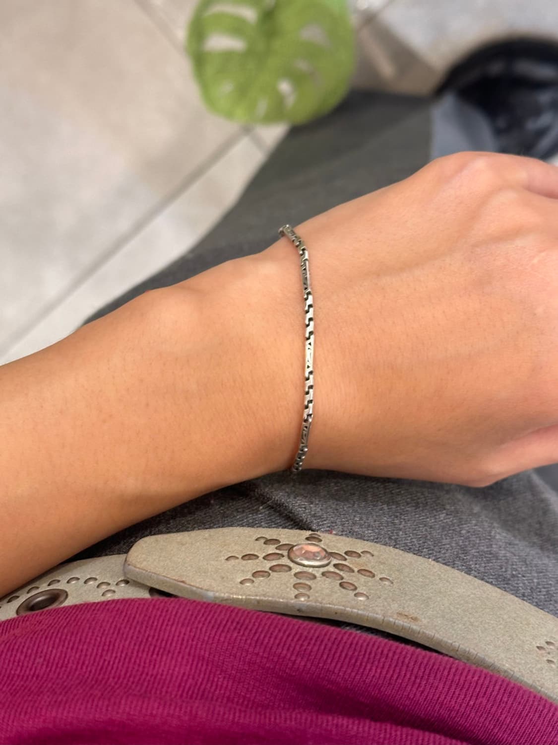 Tribal Bar 925Silver bracelet 상품이미지5