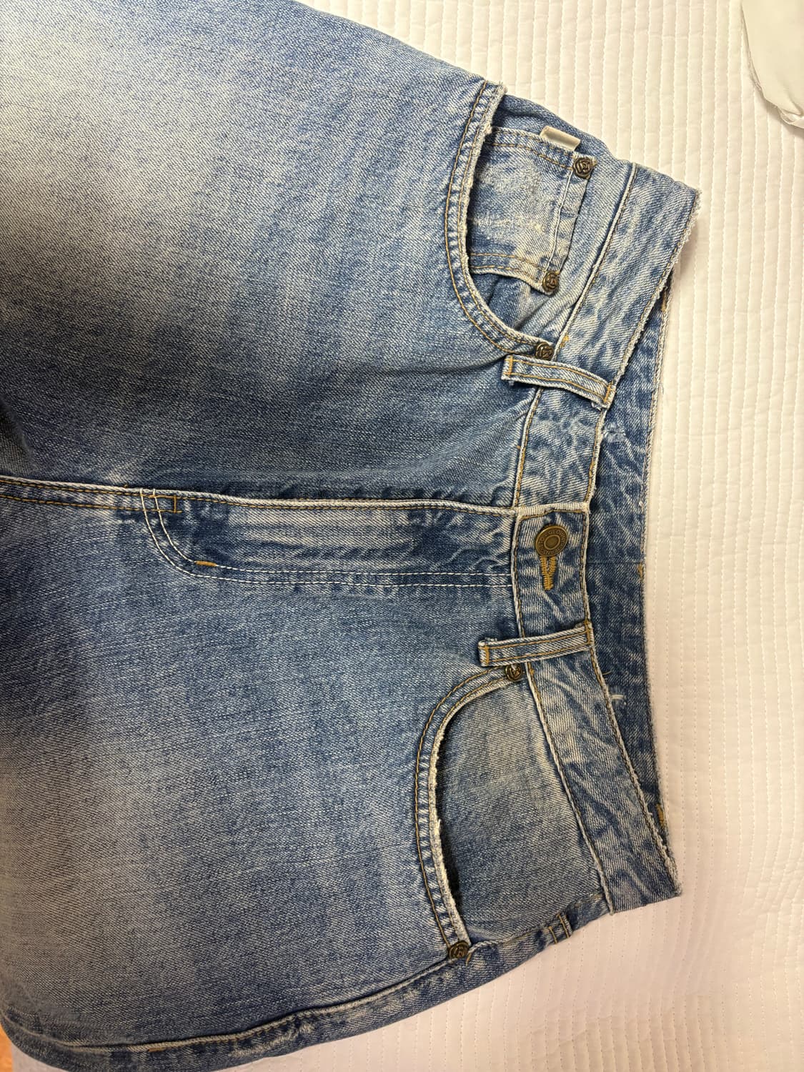 글로니 93 미드라이즈 루즈 진 Blue / m 사이즈 상품이미지2