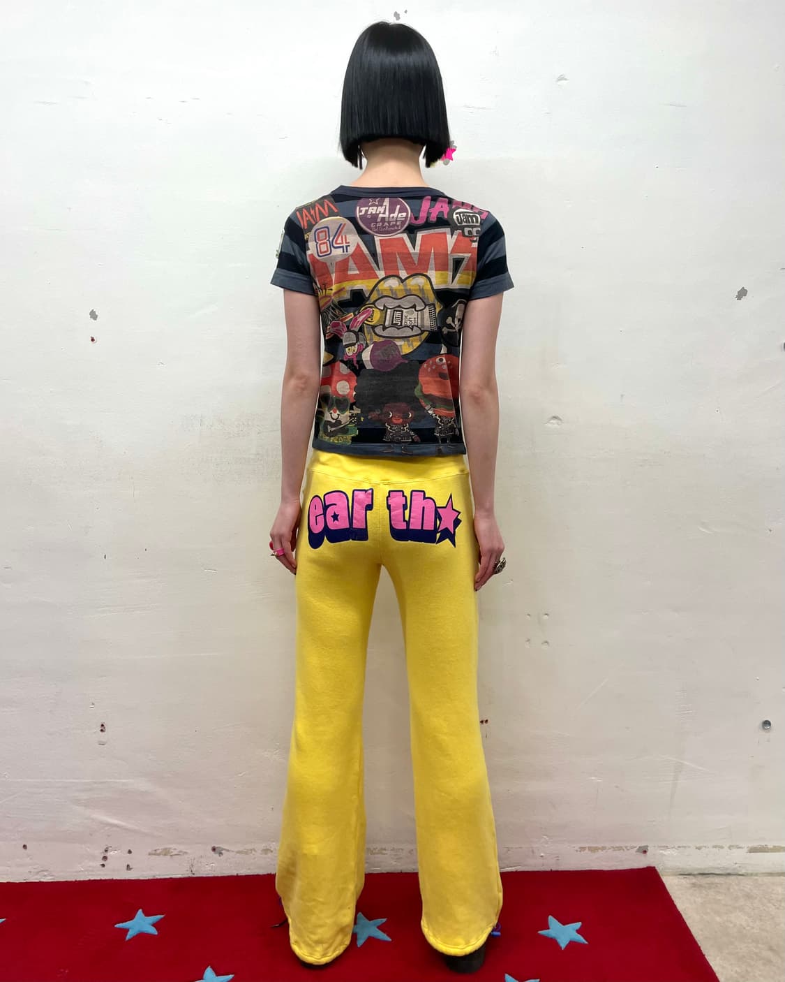 JAM BIC skull, lips Crazy T-shirt  상품이미지5