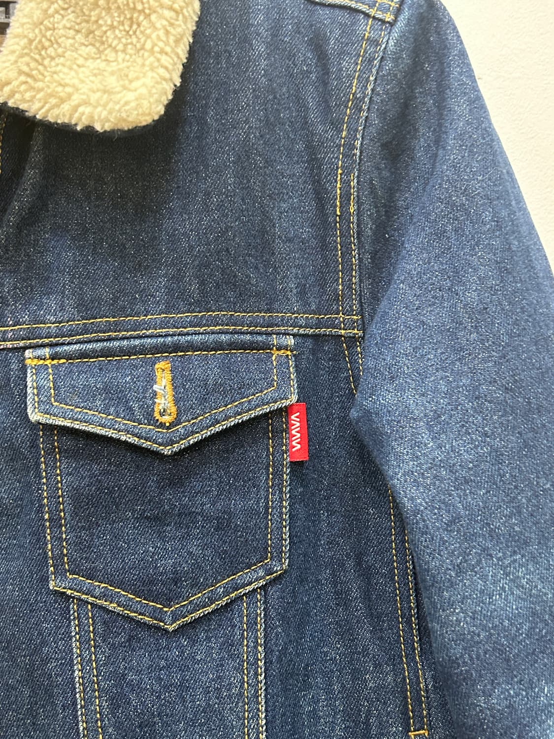 밴웍스 쉐르파 데님자켓 남성 M 상품이미지6