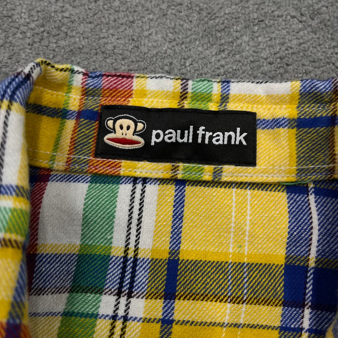 L 폴프랭크 빅로고 체크 웨스턴 셔츠 상품이미지7