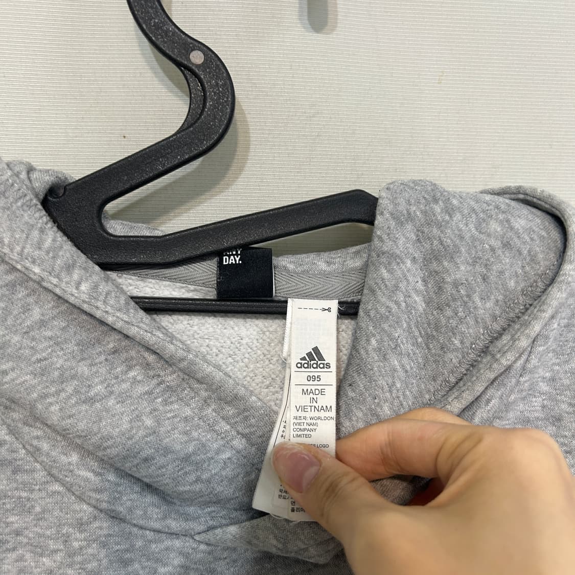 아디다스 남성 기모 후드티 95 상품이미지2