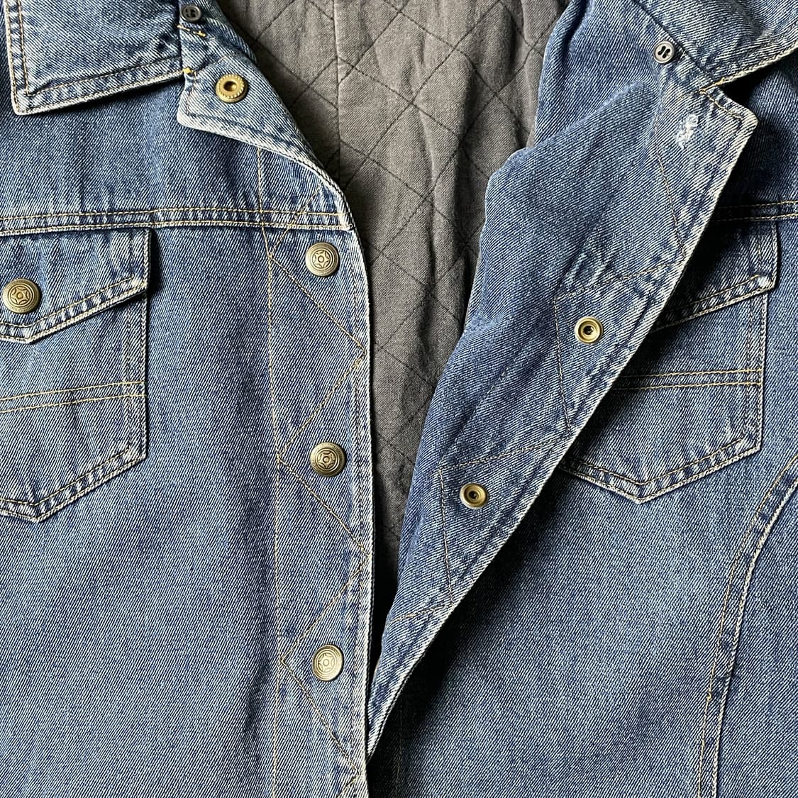 PENNINGTON'S 빈티지 데님 다운버튼 코튼 자켓 상품이미지4