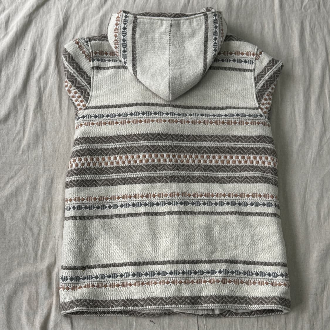 빈티지 에스닉 나바호 울 하츠 더플코트 100 상품이미지5