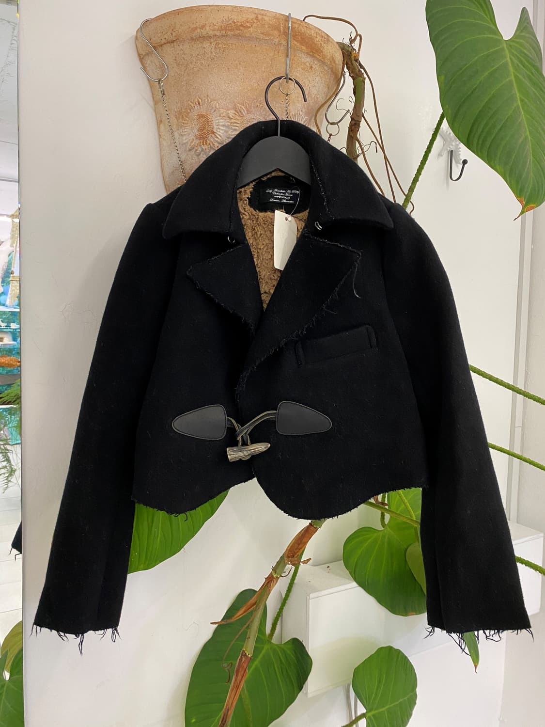 피조물 빈티지 크롭 자켓 상품이미지2