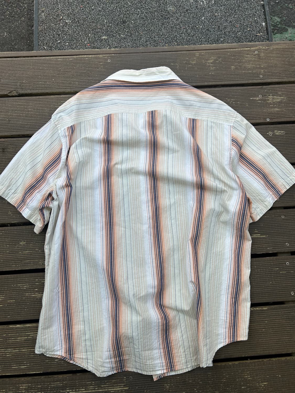 빈티지 리바이스 스트라이프셔츠XL 상품이미지4
