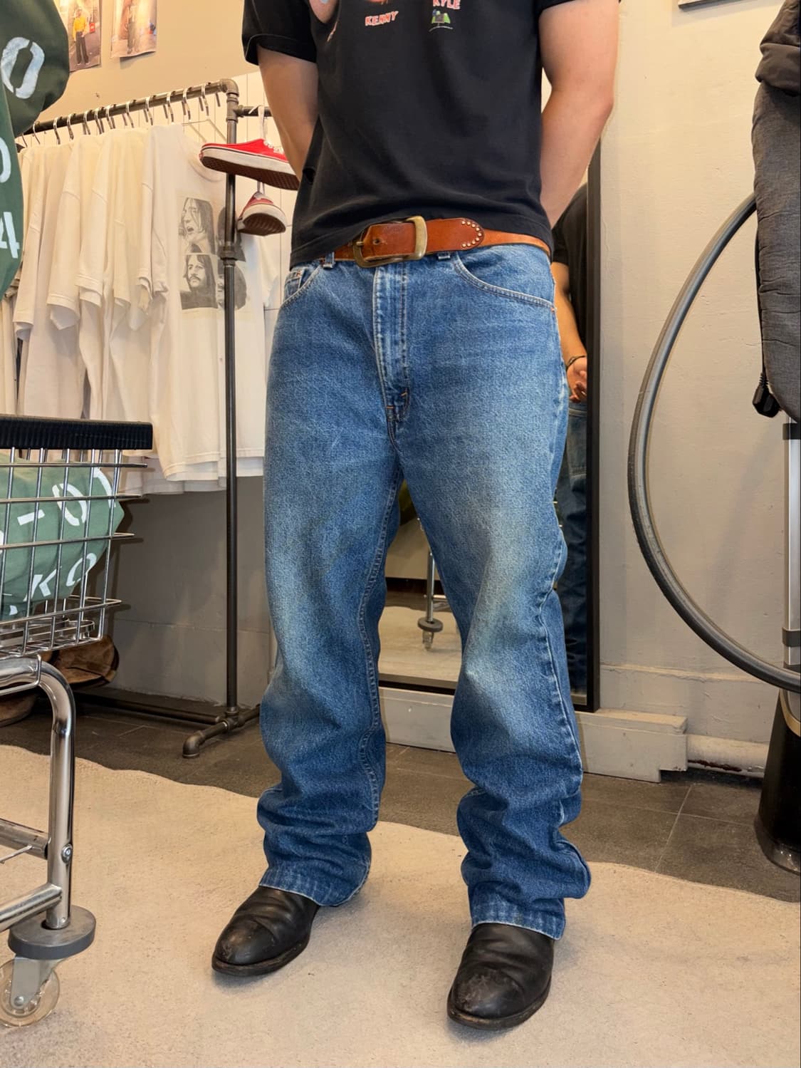 90’s Levi’s 517 USA flare denim pants  상품이미지2
