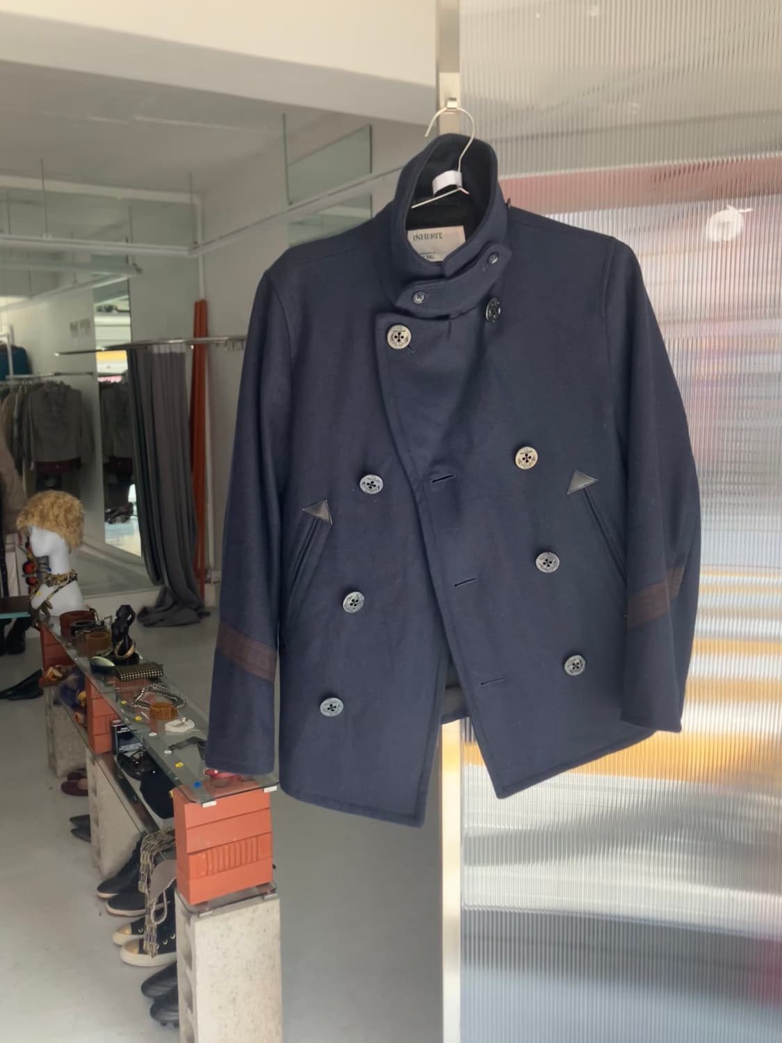 반폴라 더블코트  상품이미지1