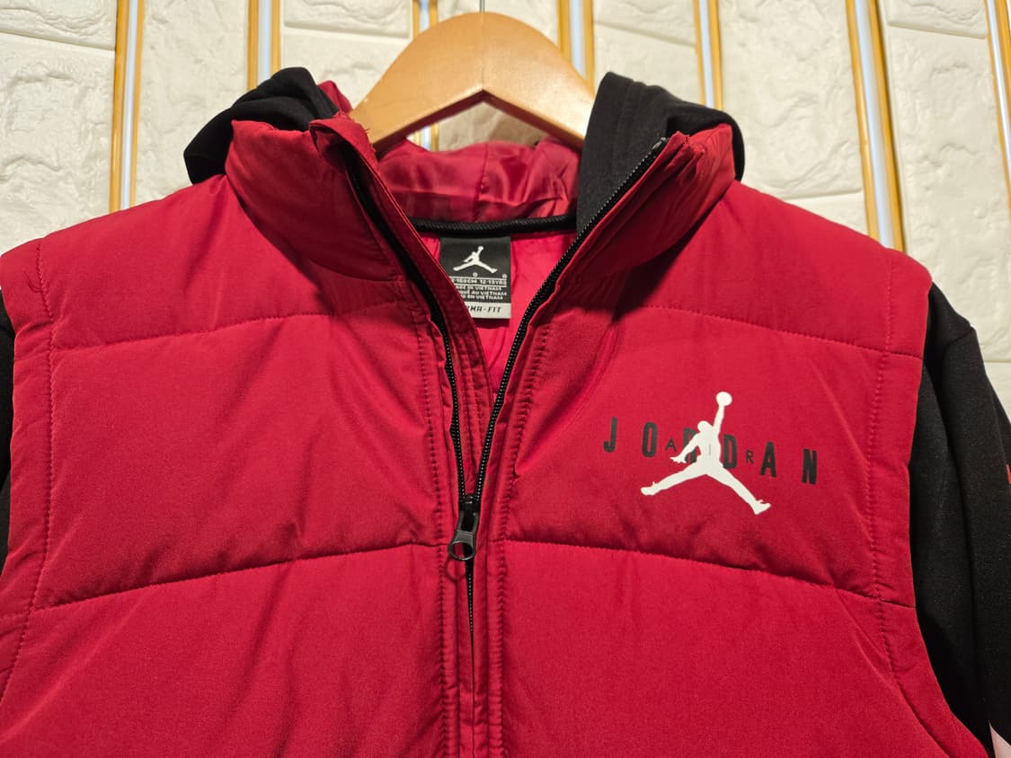 조던 주니어 후드 패딩 점퍼 성인가능L(152-156) 상품이미지3