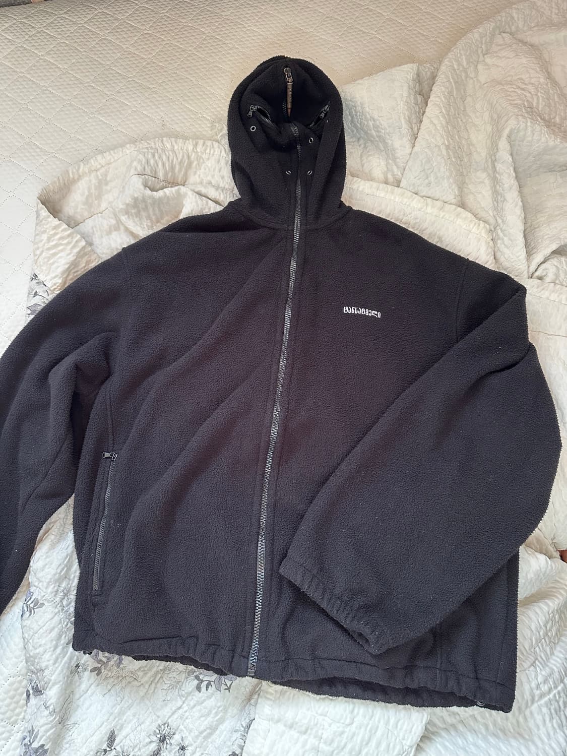 베트멍 Vetements 김프 마스크 후리스 집업 M 상품이미지1