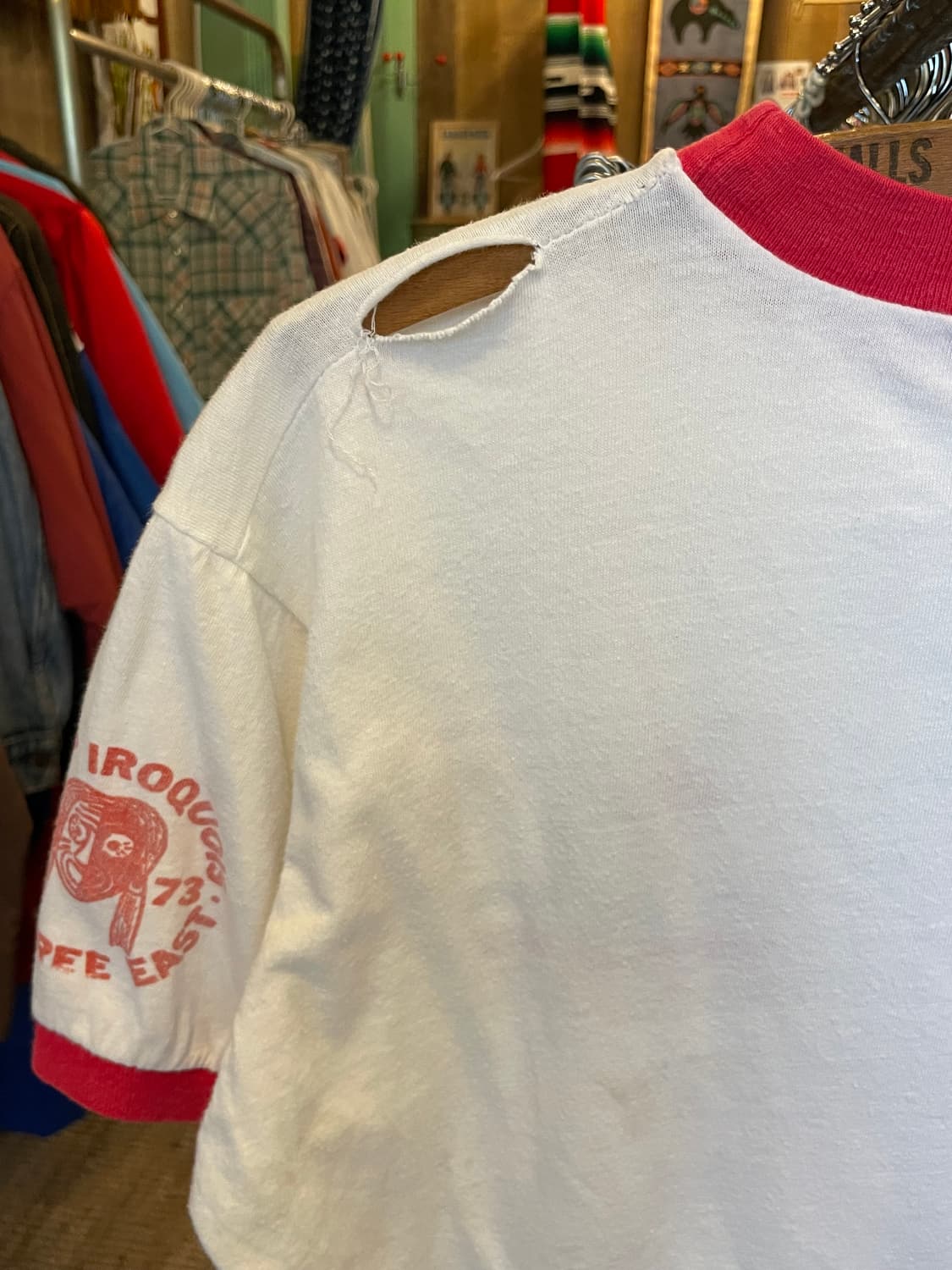 1973 Ringer T-shirt Made in U.S.A ​ 상품이미지8