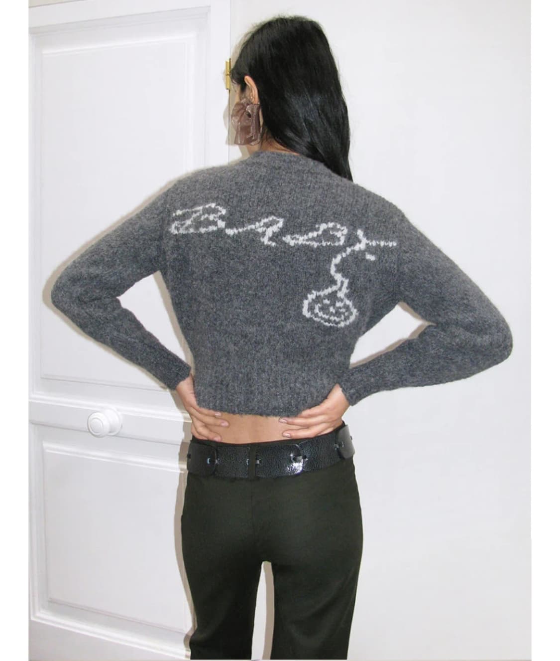 팔로마울 니트 집업 M 상품이미지1