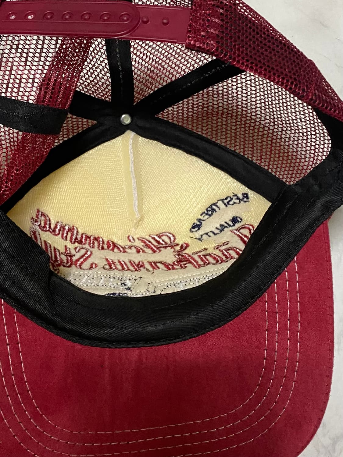 빈티지 레터링 메쉬캡 프리사이즈 상품이미지3