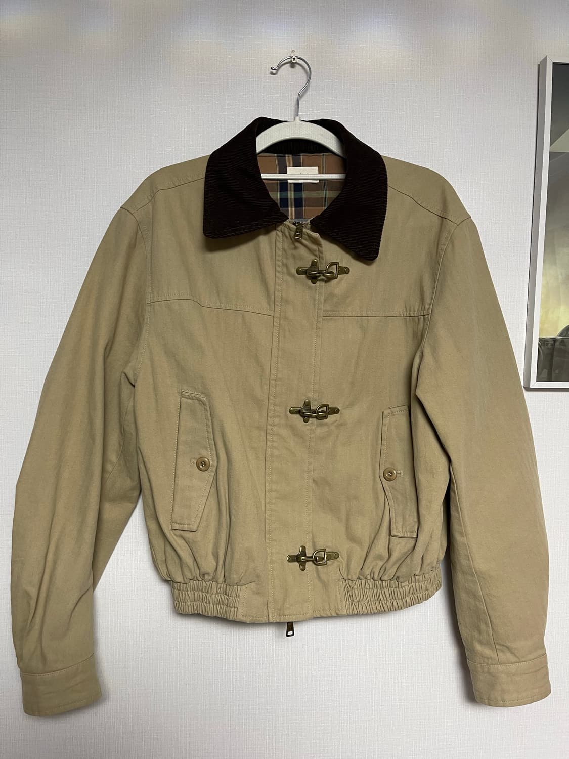 하네 플레인 버클 자켓 S 상품이미지2