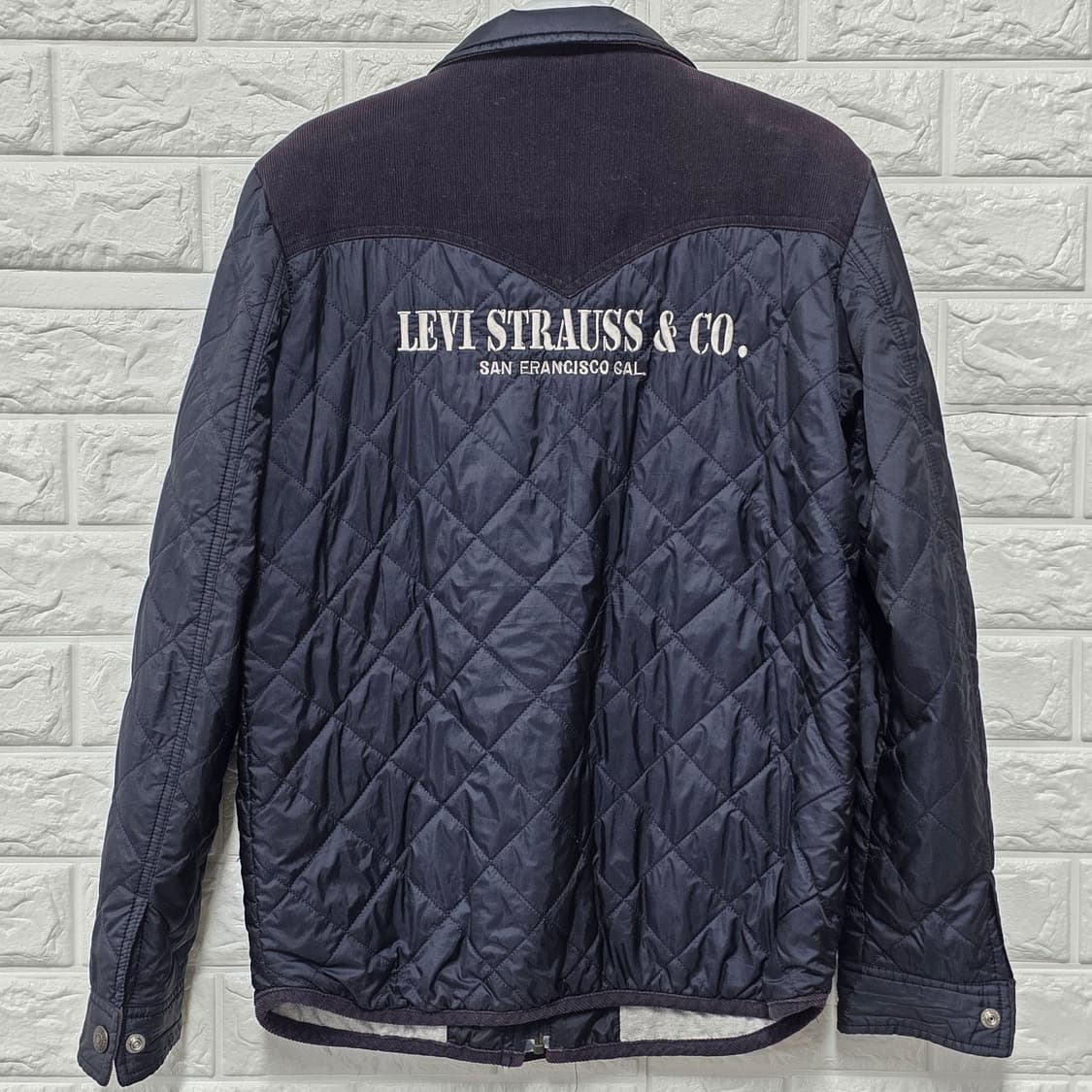 택포// 리바이스 퀼팅 자켓 S  상품이미지4