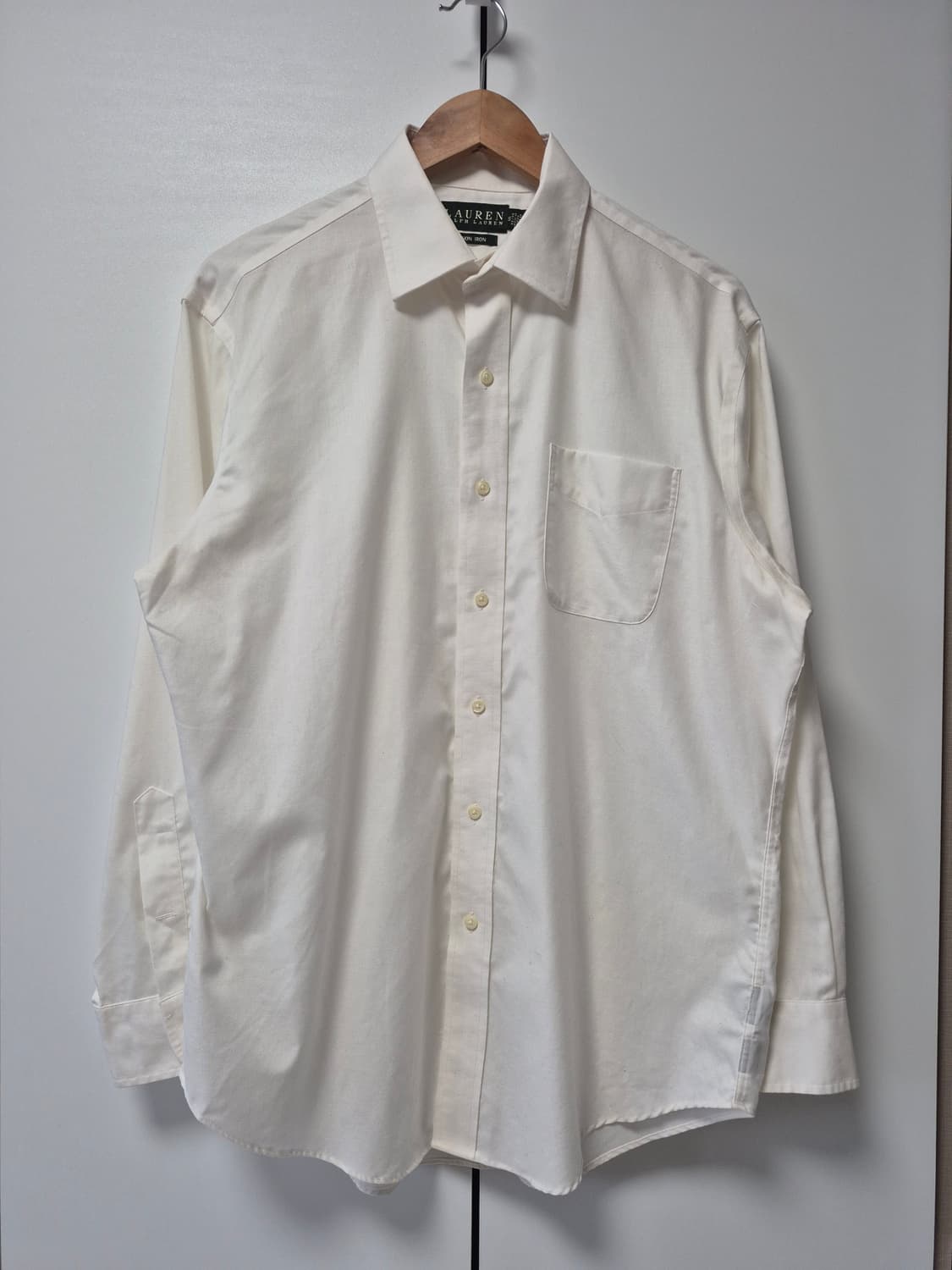로렌 랄프로렌 아이보리 남방 셔츠 남성 100~105사이즈 상품이미지1