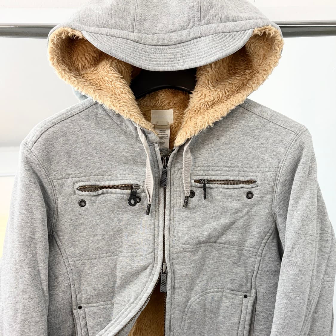 디젤 투웨이 쉐르파 후드 점퍼 자켓 상품이미지6