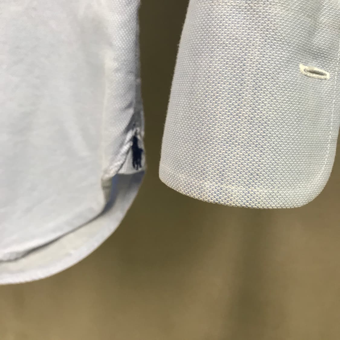 폴로 랄프로렌 솔리드 셔츠 블루 15/38 상품이미지4