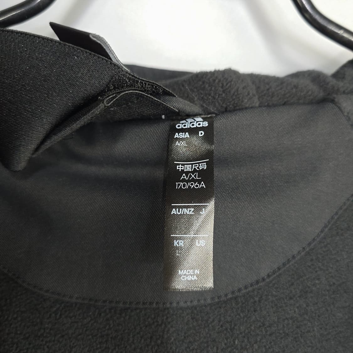 아디다스 우먼스 여성 테크 자켓 윈드러너 롱 바람막이 점퍼 블랙 L 상품이미지8