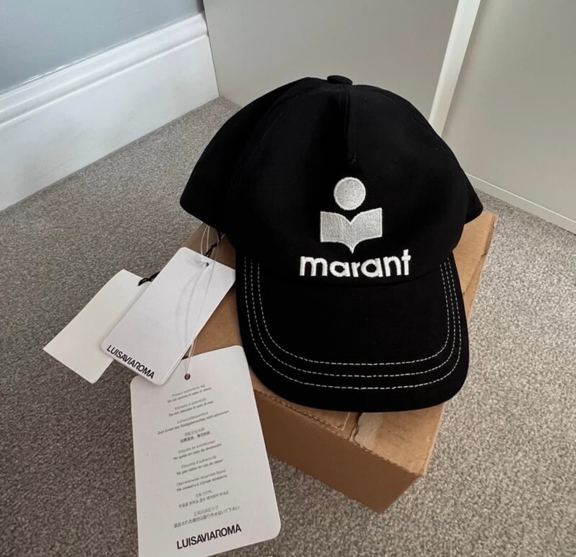 이자벨마랑 스티치 볼캡 상품이미지1