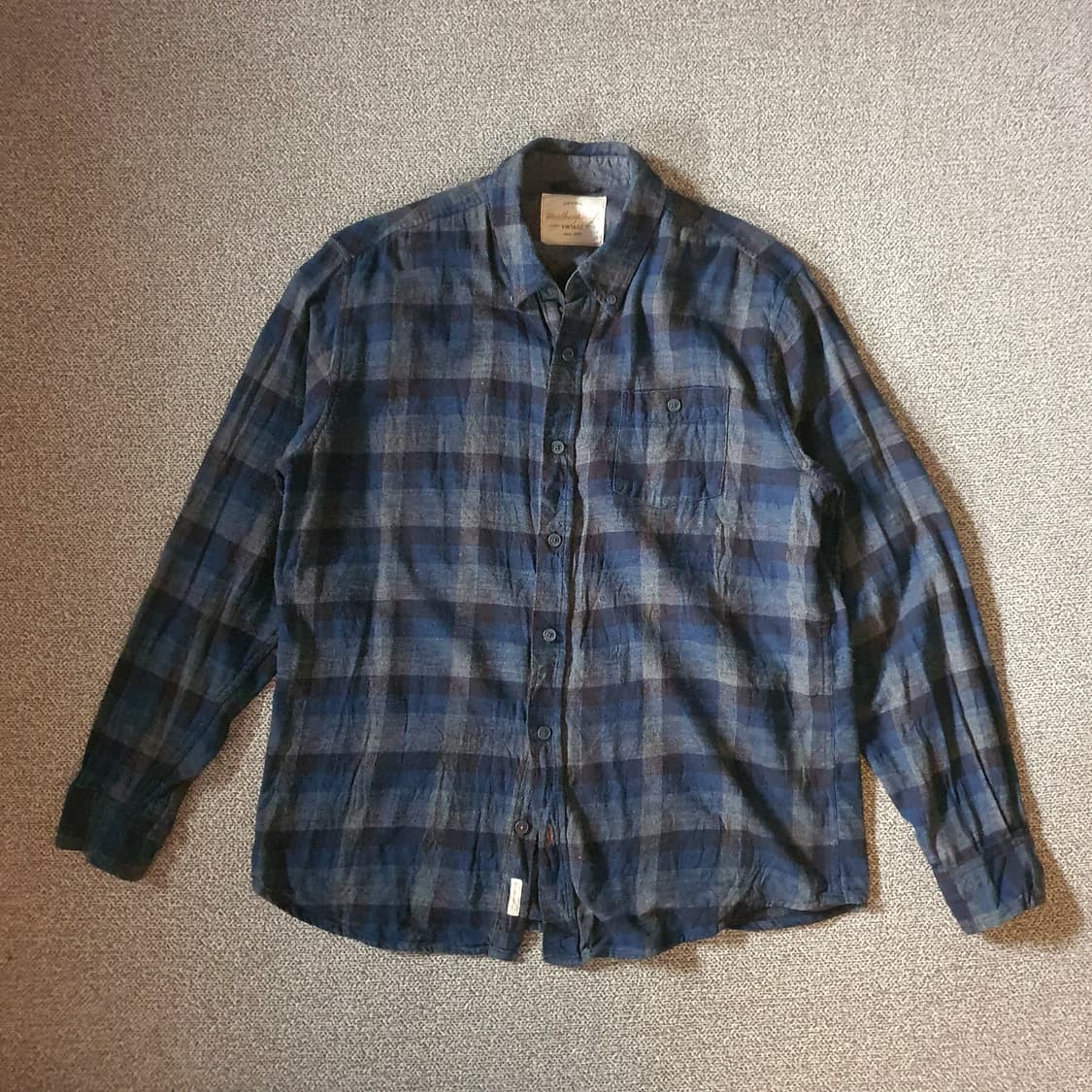 미국 수입 플란넬 체크 셔츠 no.8 상품이미지1