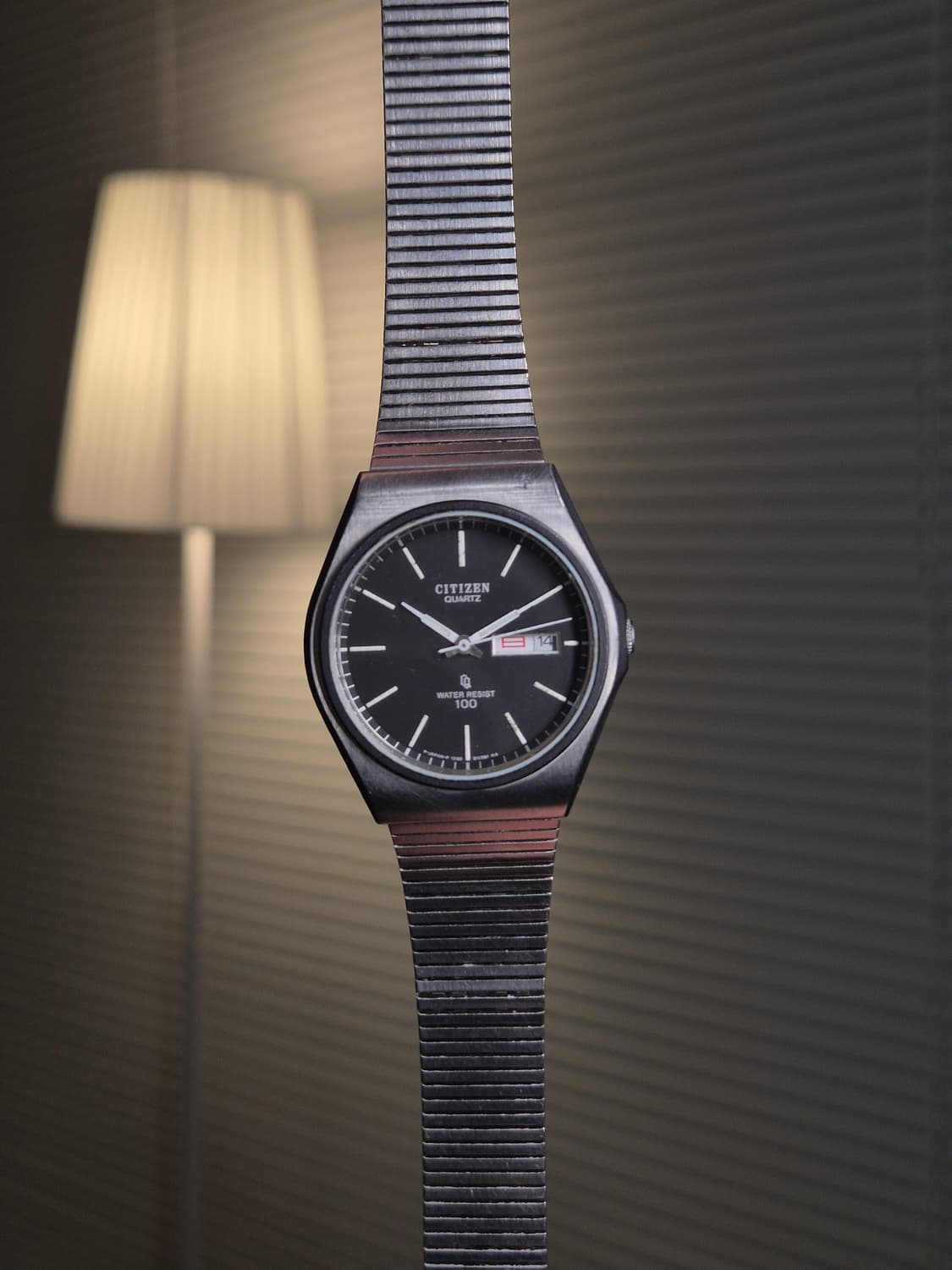 80's Vintage Citizen Black Dial Quartz 상품이미지7