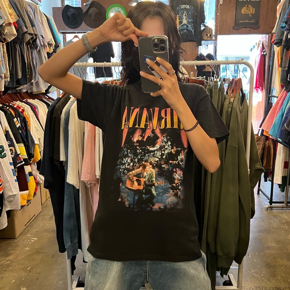 NIRVANA vintage T-shirt 상품이미지5