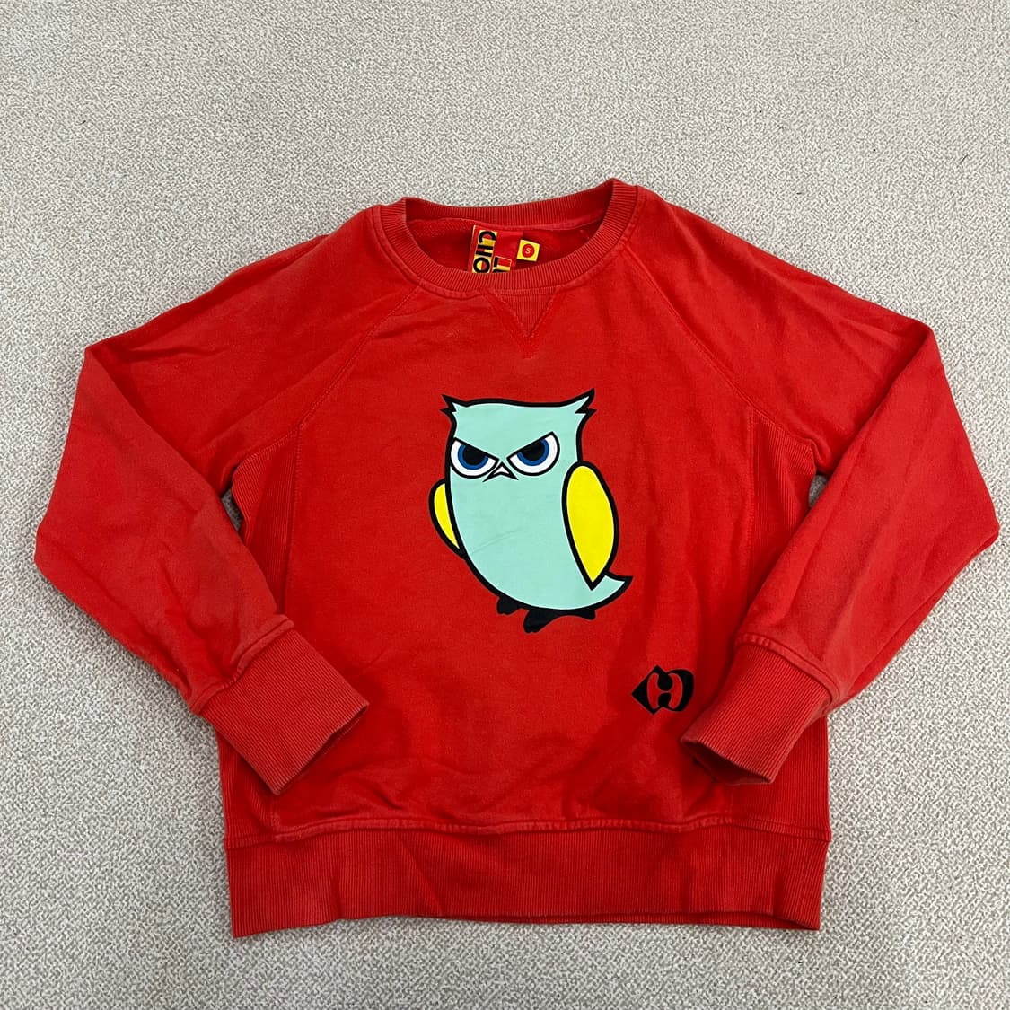 S 럭키슈에뜨 여성 부엉이 맨투맨 0130M2 상품이미지1