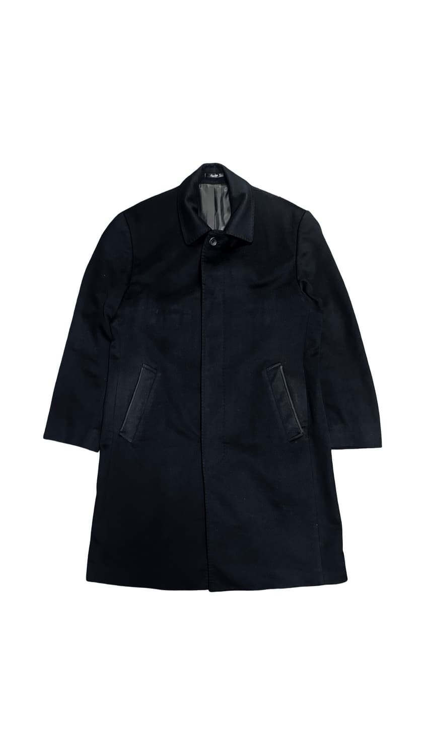 Jp vtg 캐시미어 100% 싱글 코트 상품이미지1