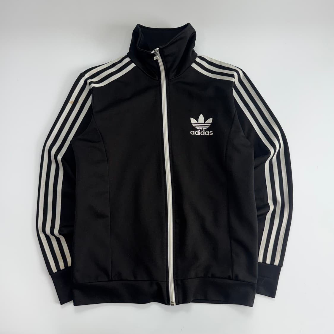 adidas 아디다스 파이어로고 블랙 트랙탑 져지 상품이미지3