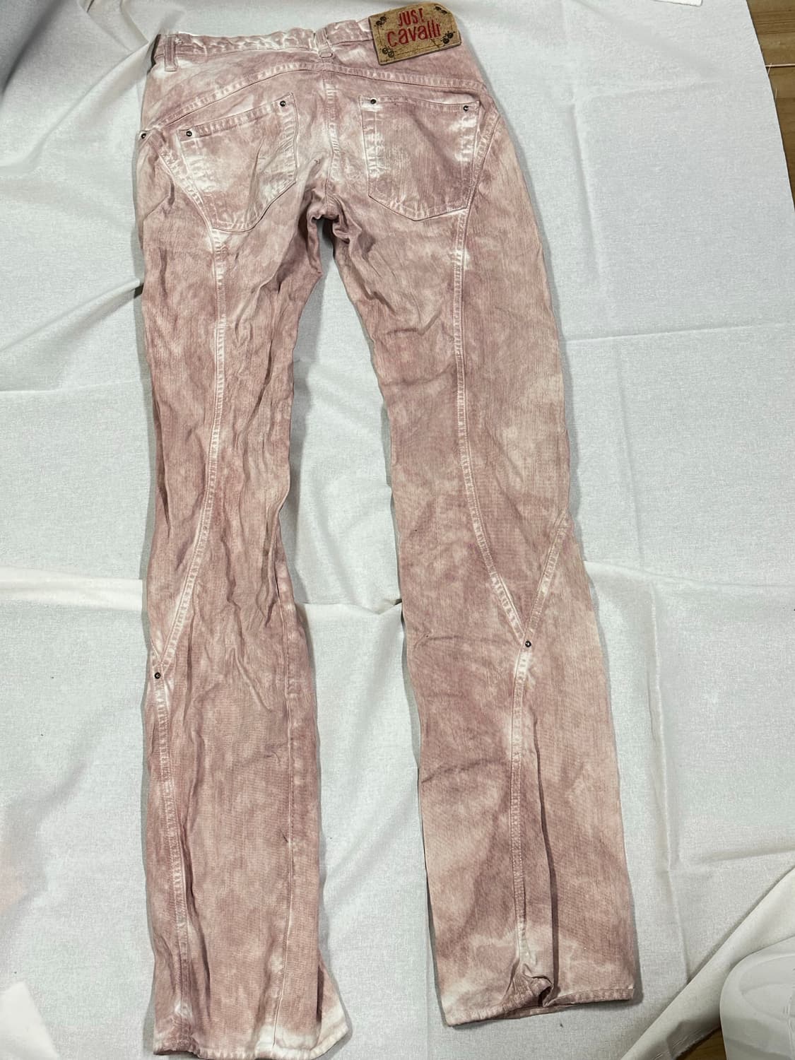 저스트 카발리 핑크 팬츠  상품이미지4