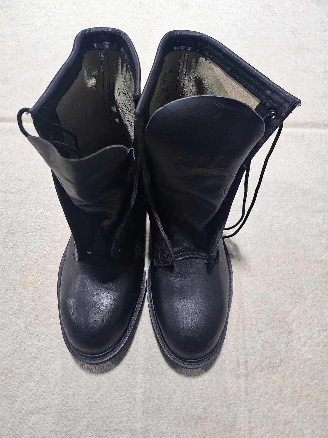 90s 미군오리지날 울버린 월드와이드 스틸토 컴뱃부츠신품8W 상품이미지1