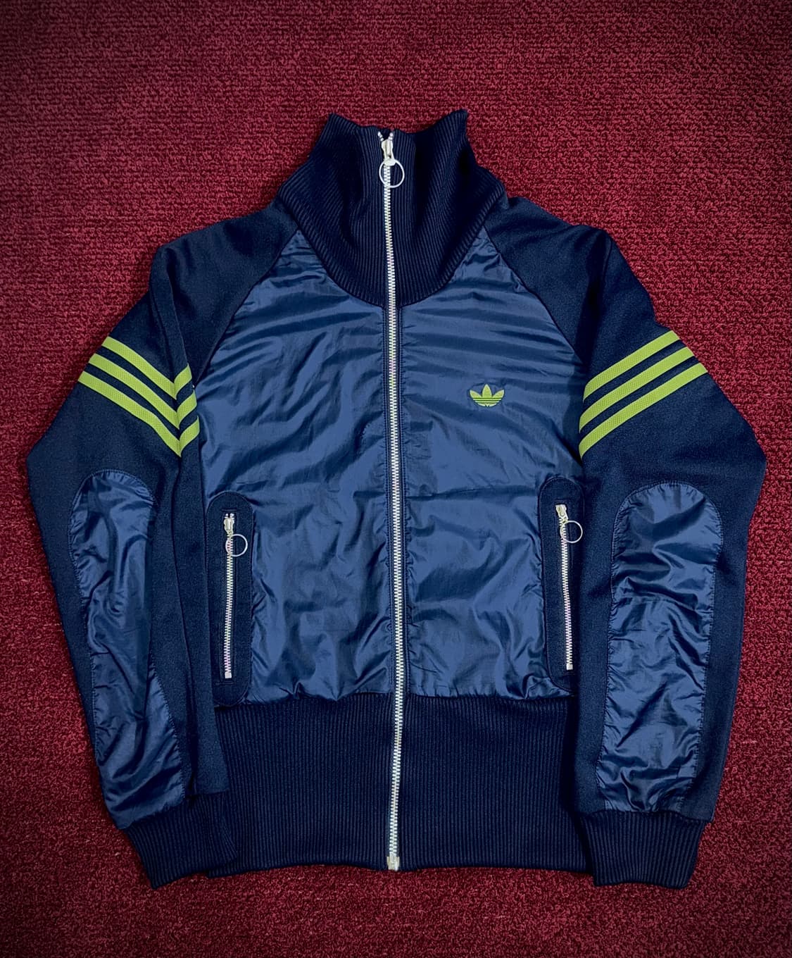 아디다스 우먼 트랙탑 져지 집업 네이비 90 상품이미지1